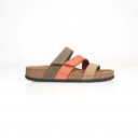 Batz Samantha sand mix női tépőzáras papucs