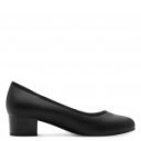 Jana Soft Line női fekete körömcipő 22360-42-001 07716