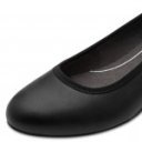 Jana Soft Line női fekete körömcipő 22360-42-001 07716
