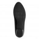 Jana Soft Line női fekete körömcipő 22360-42-001 07716