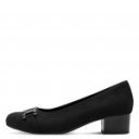 Jana Soft Line női fekete körömcipő 22369-45-001 07717