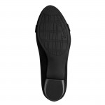 Jana Soft Line női fekete körömcipő 22369-45-001 07717