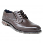 Bugatti férfi barna elegáns fűzős bőr cipő 315-AQR05-1000-6000 07721 Férfi Bugatti