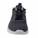 Bugatti férfi bebújós kék sneaker cipő  gumis fűzővel 345-AFA1D-6900-4100 07722