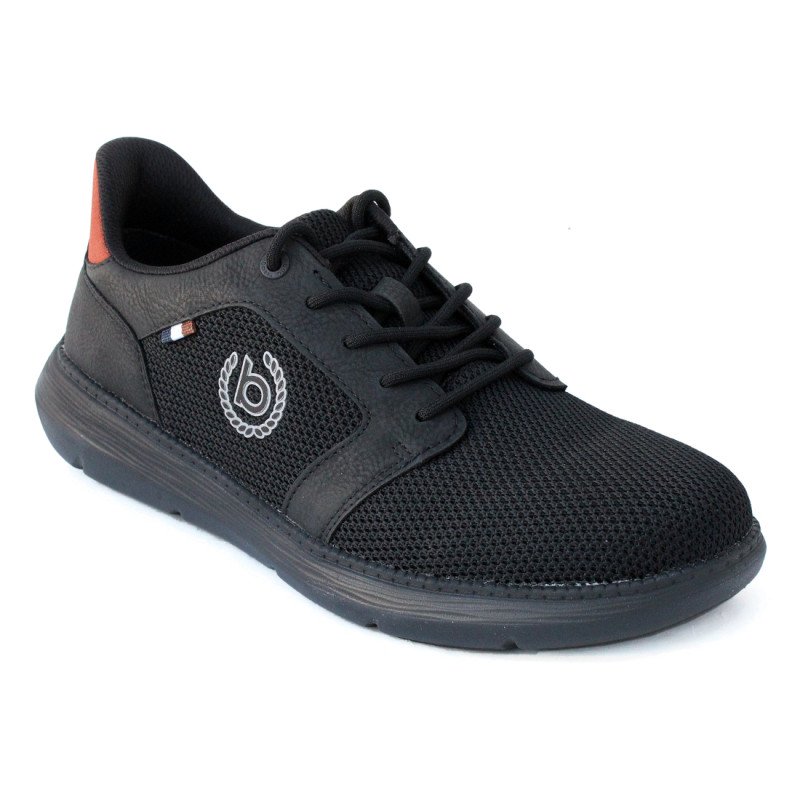 Bugatti férfi fűzős fekete sneaker cipő 335-AFU08-6900-1000 07723