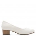 Jana Soft Line női fehér körömcipő 22360-42-001 07725