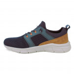Bugatti férfi bebújós kék sneaker cipő gumis fűzővel 345-AFA65-6900-4100 07726