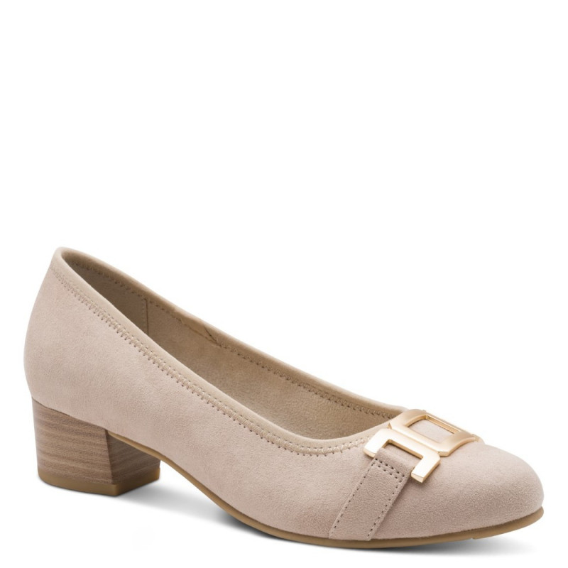 Jana Soft Line női bézs körömcipő 22369-45-400 07730