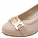 Jana Soft Line női bézs körömcipő 22369-45-400 07730