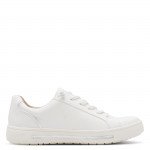 Jana női sportos fűzős cipzáras fehér-ezüst félcipő 23660-42-191 07731