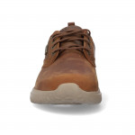 Skechers Delson 3.0 - Glavine férfi vízhatlan barna bőr félcipő 210661-CDB