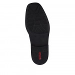 Rieker férfi bőr félcipő fekete extra széles lábra B0804-00