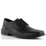 Rieker férfi bőr félcipő fekete extra széles lábra B0804-00 Férfi Rieker