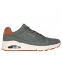 Skechers Uno Suited On Air férfi fűzős sneaker cipő olivazöld 183004-OLV