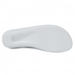 Saniflex női fehér papucs 3 csatos pánttal Wörishofer talpbéléssel 1331.11