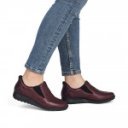 Rieker Ready2Go női bőr bebújós félcipő 47253-35