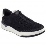 Skechers Corliss Dorset férfi bebújós sneaker félcipő gumis fűzővel 210793-BLK Férfi Skechers