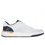 Skechers Corliss Dorset férfi bebújós sneaker félcipő gumis fűzővel 210793-WHT