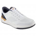 Skechers Corliss Dorset férfi bebújós sneaker félcipő gumis fűzővel 210793-WHT Férfi Skechers