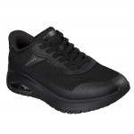 Skechers Slip-ins UNO Flex Step N Knit férfi bebújós sneaker félcipő 183313-BBK