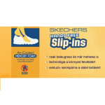 Skechers Slip-ins Billion 2 Top-Tier törtfehér női bebújós sportcipő 177343-NAT