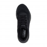 Skechers Uno Flex Spring On Air fekete fűzős sneaker cipő 177794-BBK