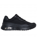 Skechers Uno Flex Spring On Air fekete fűzős sneaker cipő 177794-BBK