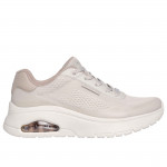 Skechers Uno Flex Spring On Air bézs fűzős sneaker cipő 177794-TPE