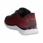 Skechers Slip-ins Track Revno piros fekete férfi bebújós sneaker félcipő 233038-RDBK