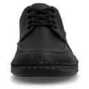 Rieker férfi fűzős fekete bőr félcipő extra széles 05214-00