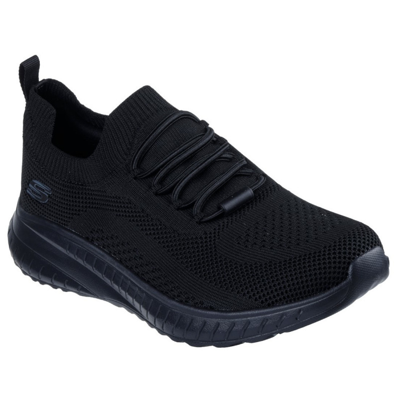 Skechers Squad Chaos SR fekete bebújós munkacipő 108145EC-BLK