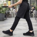Skechers Squad Chaos SR fekete bebújós munkacipő 108145EC-BLK