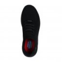 Skechers Squad Chaos SR fekete bebújós munkacipő 108145EC-BLK