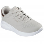 Skechers Uno Lite Shimmer Along női fűzős natúrszín sneaker cipő 177291-NAT Női Skechers
