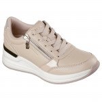 Skechers Billion 2 High End női fűzős cipzáros sneaker félcipő 177341-NAT Női Skechers