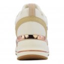 Skechers Billion 2 Fine Shine női fűzős sneaker cipő 177345-WNT