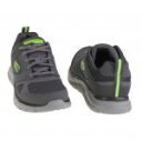 Skechers Track Syntac férfi szürke fűzős sportcipő 232398-CHAR