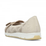 Rieker női lyukacsos kék balerina cipő L3066-60