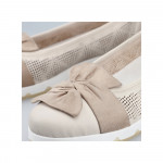 Rieker női lyukacsos kék balerina cipő L3066-60