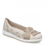 Rieker női lyukacsos kék balerina cipő L3066-60 Női Rieker