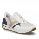 Rieker női fűzős sportos fehér kék arany mix félcipő N1200-60 Női Rieker