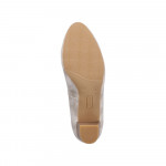 Rieker női klasszikus ezüst platina mix körömcipő 44650-91