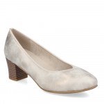 Rieker női klasszikus ezüst platina mix körömcipő 44650-91 Női Rieker