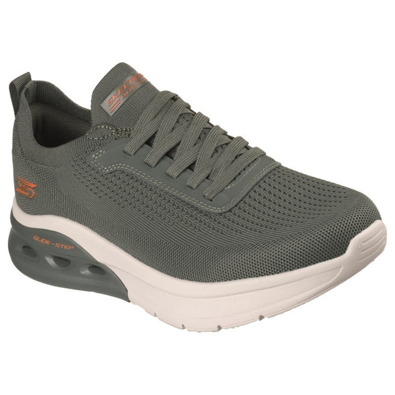 Skechers Bobos ARC Waves Class Form férfi bebújós olivaszínű cipő 118344-OLV