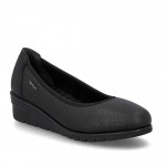 Rieker női fekete bebújós bőr félcipő L5360-00 Női Rieker
