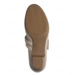 Jana Soft Line női tépőzáras bézs bőr félcipő 22700-46-231 07767