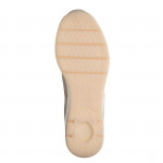 Jana női fűzős cipzáras arany kombi sneaker félcipő 23768-46-938 07776