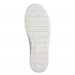 Jana női olivazöld fűzős lyukacsos sneaker félcipő 23650-46-722 07777