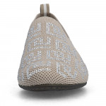 Rieker női bézs textil mokaszin 51953-62