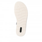 Remonte fehér női bebújós szandál D2041-80